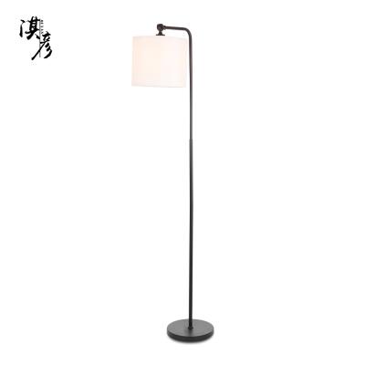 China Modern High Quality Nordic Home Decor Floor Lamp Bamboo Shade Floor Lamp for sale