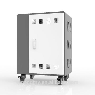 China 30 Bays Metal Cell Phone Smart Laptop Mobile Phone Charging Cabinet for sale