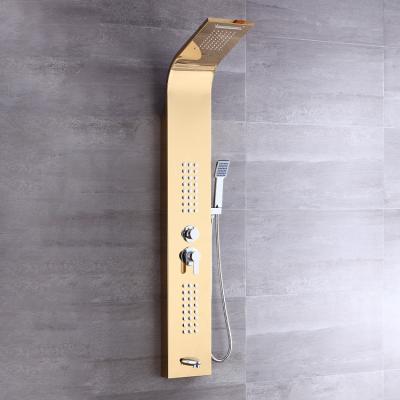 China Without Sliding Bar AIM Eago System High Quality Bathroom Shower Panel Exterior for sale