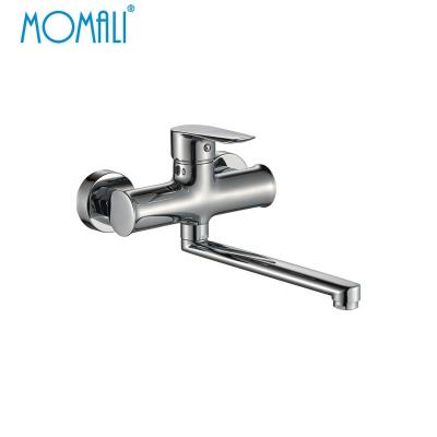 China Sale Momali Kitchen Sink Mixer Taps Sanitary High Quality Modern Brass Thermostatic Faucets Pull Out Shower Faucet Body Wall Kitchen Faucet for sale