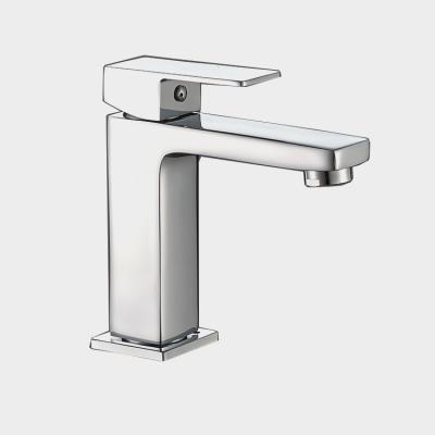 China China Factory Wholesale Electric Brass Faucet Bathroom Faucets Water Saving Basin Faucet for sale