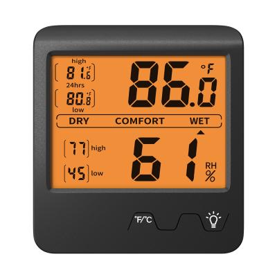 China 24 Hours Greenhouse Humidity Hit Amazon Measurement Temperature And Thermometer Sensor for sale