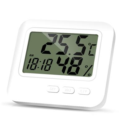 China 24 Hours Mini Digital Temperature Gauge Indoor Outdoor Digital Thermometer Measuring Temperature for sale