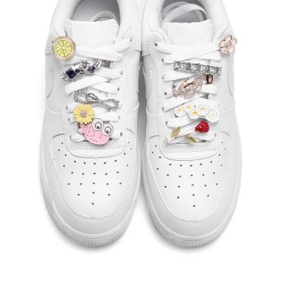 China Eco-froendly Clownfish Pink Stripper Tennis Decoration Canvas Sneakers Charms Shoe Lace Charms Custom Shoe Charm for sale