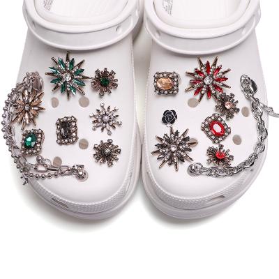 China Eco-froendly Big Mexican Faux Stone Bling XL Luxury Bulk Designer Shoe Charms Decorations For Clogs for sale