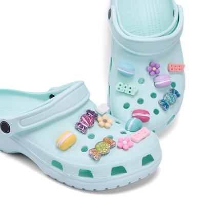 China Eco-froendly New Product Baby Shoe Accessories For Charm Custom Resin Shoe Clog Eco-Friendly Plastic Shoe Decorations for sale