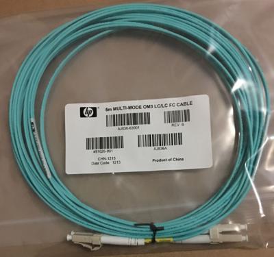 China AJ836A Overhead For HP 5m OM3 Multimode LC/LC Tower B FC CABLE 491026-001 MULTI-MODE Cable for sale