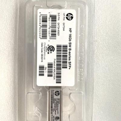 China Original Option HPE 16Gb SFP+ Shortwave Transceiver QK724A 656435-001 B-Series Optical Fiber QK724A SPF for sale