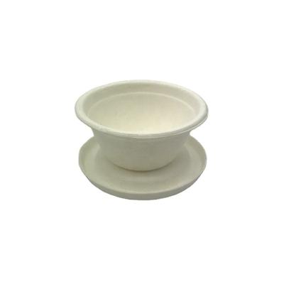 China 2oz Sugar Cane Biodegradable Bagasse Compostable Party Cups PFAS Free Sauce Cups for sale