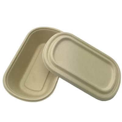 China Biodegradable Unbleached Sugar Cane Bagasse Food Bowl for sale