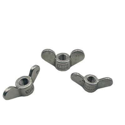 China Heavy industry factory direct customized stainless steel wing nut metal wing nut butterfly bolt and nut for sale