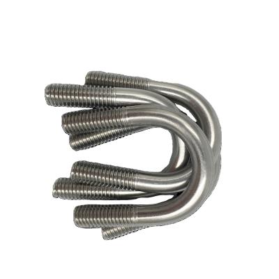 China High quality stainless steel u shape M2-M8 stainless steel u bolts all-sizes cheap price mental u-bolts for sale