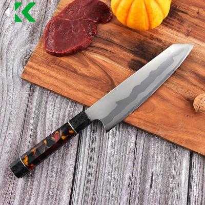 China Stocked New Arrival 8 Inch 67Layers Damascus Steel Knife Chef Kitchen Knife With Resin Handle for sale