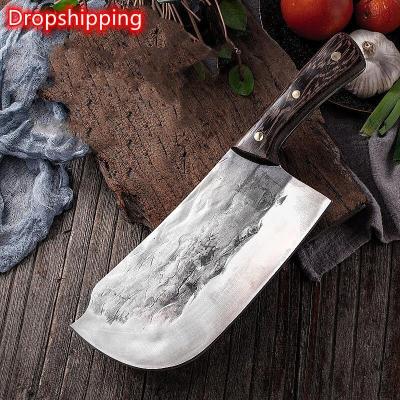 China Stocked Amazon's hot selling 8 inch handmade stainless steel chef's knife for sale