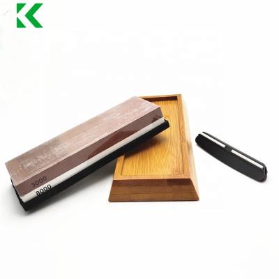 China Stocked Japanese chef's knife  Whetstone Sharpening Stone For Polishing Food contact certified for sale