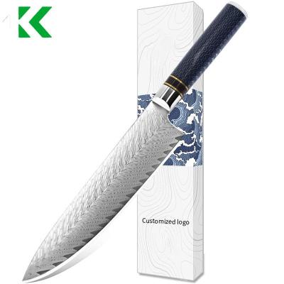 China Stocked Cooking Meat Cutting Gyuto Knife 67-Layer High Carbon Stainless Steel Japanese VG10 Kitchen Knife Damascus Chefs Knife for sale