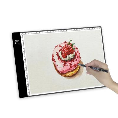 China A4 LED Light Panel Digital Graphic Light Pad with 3level Dimmable Brightness for Discovery Drawing Copy Pad 33.5*23.5*0.4cm (Light A4 for sale