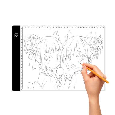 China A4 Led Light Pad Discovery Artist Drawing Professional USB 5v LED Drawing Board Lightpad Board 33.5*23.5*0.4cm (A4 for sale