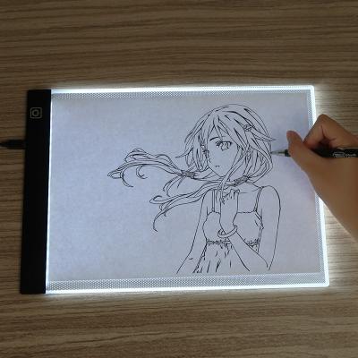 China Wholesale hot A4 led artcraft mapping light pad a3 a4 led light pad 33.5*23.5*0.4cm (A4 for sale