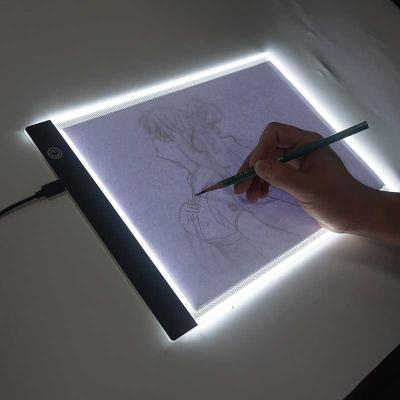 China Eco-friendly Wholesale Luminescent Drawing Board Toys A4 Discovery Protection For Children Toys for sale