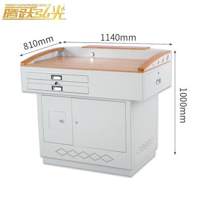 China Modern School office furniture conference room Multimedia reversible podium for multimedia classroom Style Three for sale