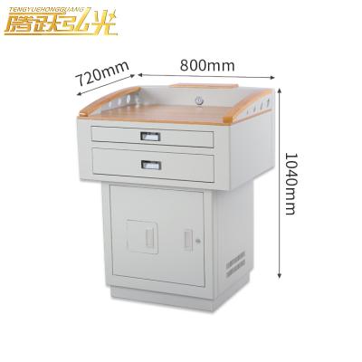 China Modern School office furniture conference room Multimedia reversible podium for multimedia classroom Style Seven for sale