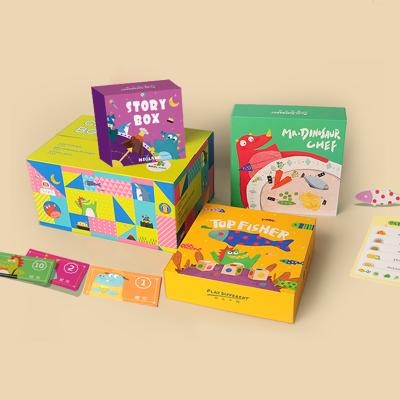 China Gifts Kids Educational Toys Board Game Paper Supply Design Custom Print Table Game Party Game Toy For Entertainment for sale