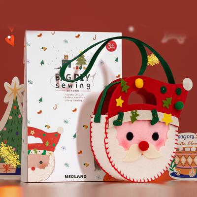 China Eco-friendly non-toxic DIY toys for Christmas gift, handmade handbags for kids, arts and crafts toys kits for sale