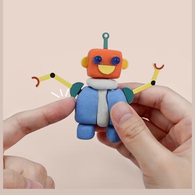 China Mini Animal Model Creative Soft Clay Model Game STEAM Educational Science Toys For Children for sale