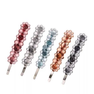 China New High Quality Wind Amber Texture Clear Hairpin Girl Kitten Student Kids CIA Hair Accessories for sale