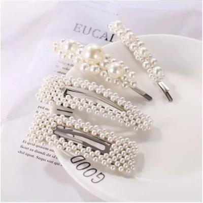 China Wholesale Fashion Hair Pin Hair Accessories Pearl Hair Pins For Women Hair Pin Bulk Pearl Head Pin for sale