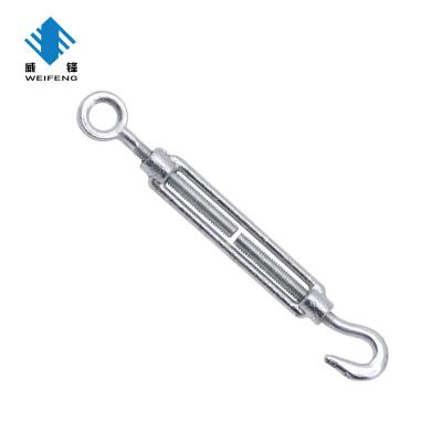 China Heavy Industry Carbon Steel Wire Rope Tower Buckle Eye Hook Din1480turn Heavy Duty Casting Buckle 30mm m20 12mm for sale