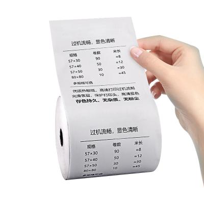 China 80mm x 50mm POS Machine China Factory Supply Thermal Paper Roll Bill Paper Roll Cheapest Price POS Machine for sale