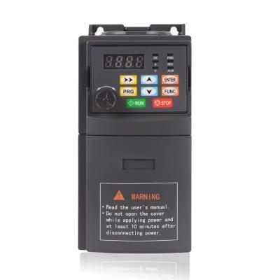 China China factory price VFD 3 phase 380V 0.75KW 1HP frequency inverter for water pump 290x455x218 mm for sale