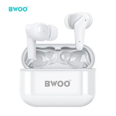 China Noise Canceling New Arrived BWOO Noise Canceling Blue Type C Port ANC Gaming Earphone Tooth 5.0 Wireless Earphone for sale