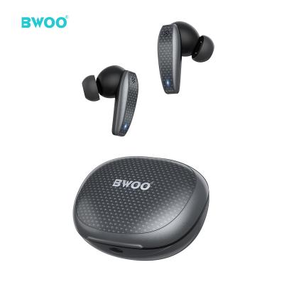 China BWOO New Products Super Low Wireless Earbuds Cell Phone Blue Tooth 5.1 In Ear Design tws gaming earbuds for sale