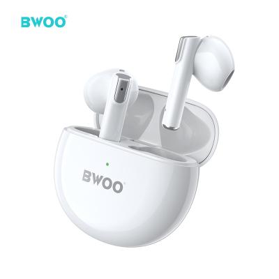 China BWOO Powerful Bass Stereo Hot Selling In Ear Headphones v5.3 Heavy Bass Stylish Design Mobile Sports Wireless Headphones for sale