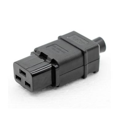 China IEC connector c19 c20 PDU 16a 250v power socket adapter extension automotive male female electrical plug for sale