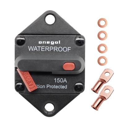 China Boats Waterproof Car Truck Fuse Circuit Breaker DC Boat Reset Automatic Circuit Breaker for sale