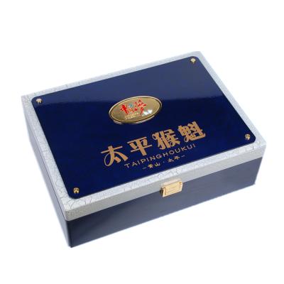 China China Handmade Delicate Gift Packing Wooden Tea Box Box for sale