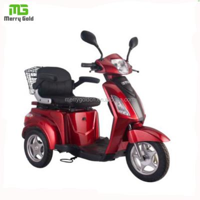 China Disabled 48V 500W Three Wheel Motorcycle Eec Approved Scooter With Single Seat for sale