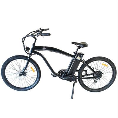 China Hot Sale e Bike Aluminum Alloy Fashionable Beach Cruiser Electric Bicycle 500W for sale