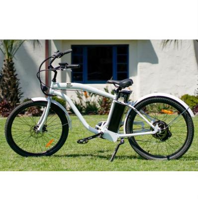 China Wholesale Aluminum Alloy 26inch Easy Rider Electric Bike, Mens Beach Cruiser With Al Frame Low Price Wholesale for sale