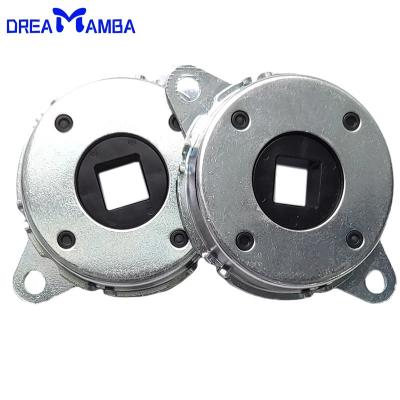 China Traditional Soft Narrow Metal Rotary Damper Torque 3-10NM OD 63mm Durable And Quality Hydraulic Disc Oil Damper for sale