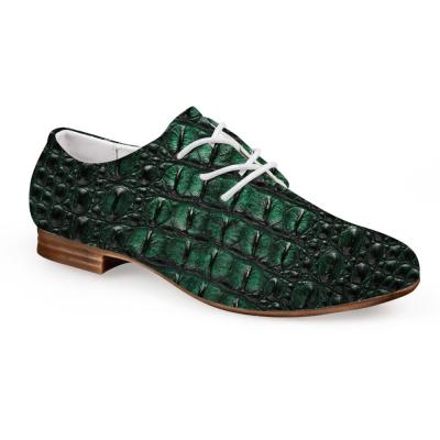 China Women Casual Dress Shoes Dress Shoes Women Retro Classic Pattern Style Animal Raw Leather Slip-on Fashion Suede Flats Shoes Custom Made Anti-Slippery for sale