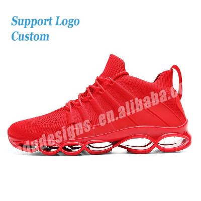 China Fashion\High Quality Custom Made Comfortable\Durable\Breathable\Lighted Amazon New Sneakers For Men Fashion Work Sport Blade Casual Shoes For Men for sale