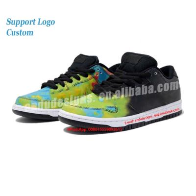 China Fashion\Comfortable\Durable\Breathable\Lighted Custom Shoes Casual Running Shoes Retro Low Top Trainers Thermal Leather Custom Sneakers For Women Men for sale