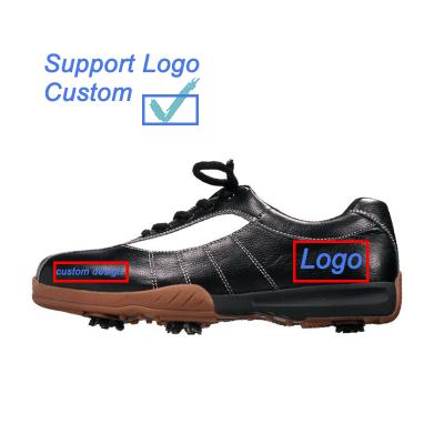 China New Product Fashion\Comfortable\Durable\Breathable\Lighted Custom Made Mens Sneakers High Quality Spikes Waterproof Sport Shoes Golf Shoes For Men for sale