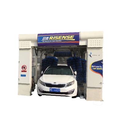 China New Risense China-chic High Pressure Water Fully Automatic Car Washing Machine Tunnel With Air Dryer for sale