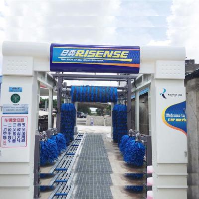 China CC-695 Hot Dipped Galvanized Full Automatic Frame Tunnel Car Wash Machine for sale